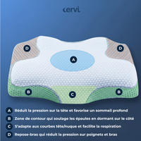 OREILLER ORTHOPÉDIQUE - CERVI