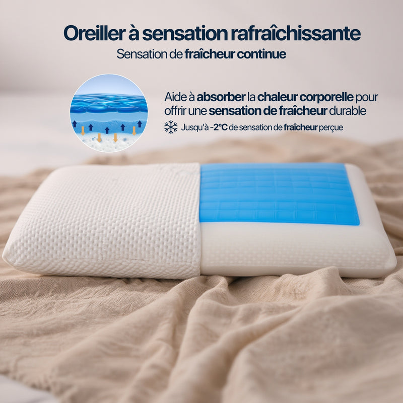 Oreiller Cervical Rafraîchissant