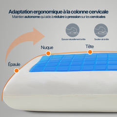 Oreiller Cervical Rafraîchissant