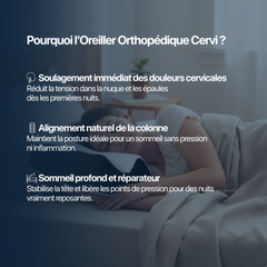 OREILLER ORTHOPÉDIQUE - CERVI
